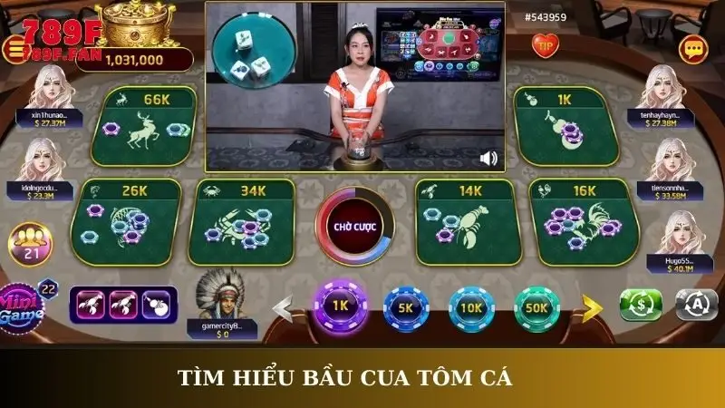 Tìm hiểu bầu cua tôm cá